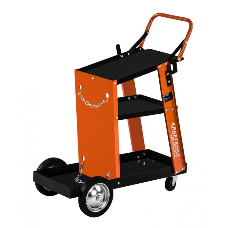 Количка за заваръчни апарати KRAFT&DELE KD373, 85х68.5х29 см