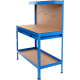 Работна маса със стена за инструменти KRAFT&DELE KD640, 1200 х 600 мм