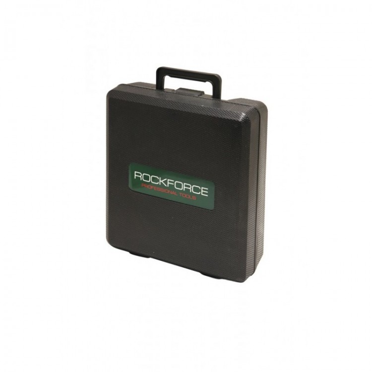 Пневматичен гайковерт с къс шпиндел 1450 Nм 1/2" с вложки и куфар RockForce