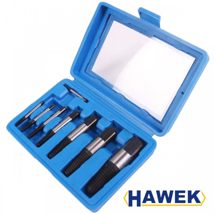  КОМПЛЕКТ ЕКСТРАКТОРИ 8 ЧАСТИ HAWEK