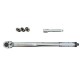 Динамометричен ключ с вложки и удължение 1/2'' 28 - 210 Nm HAWEK