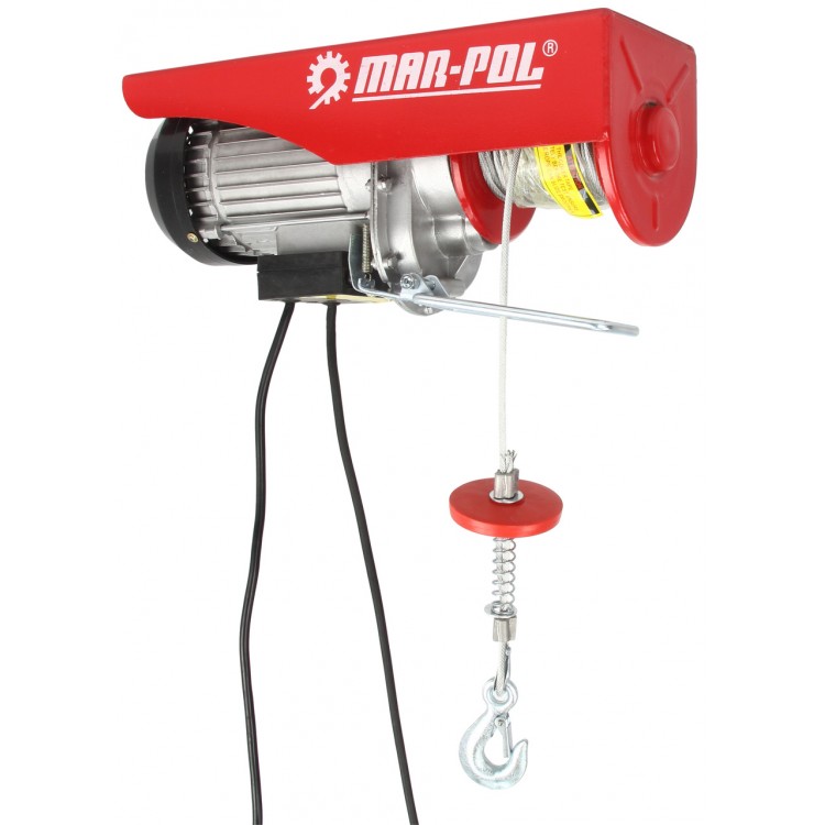 ЕЛЕКТРИЧЕСКА ВЪЖЕНА ЛЕБЕДКА 400 / 800 КГ 12 М 1300W MAR-POL
