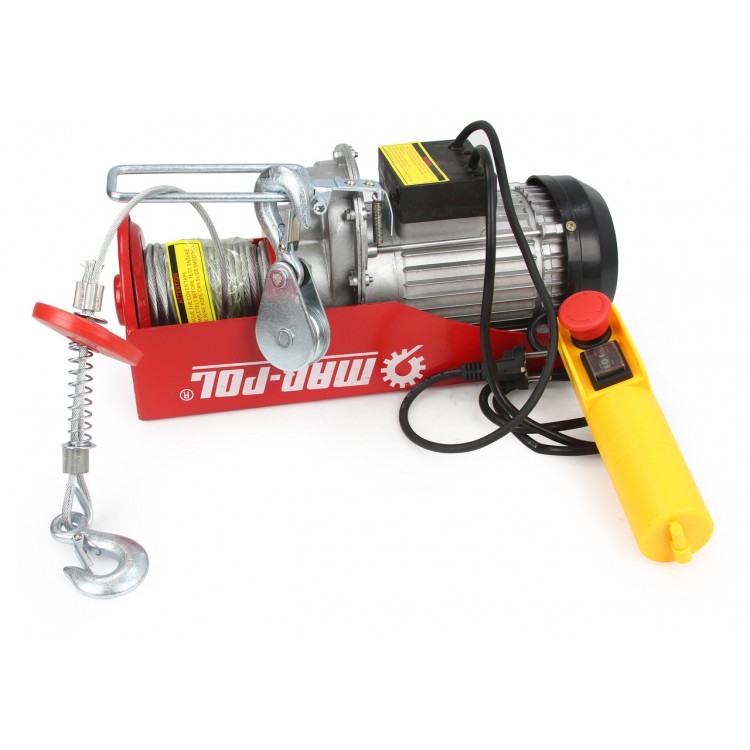 ЕЛЕКТРИЧЕСКА ВЪЖЕНА ЛЕБЕДКА 400 / 800 КГ 12 М 1300W MAR-POL