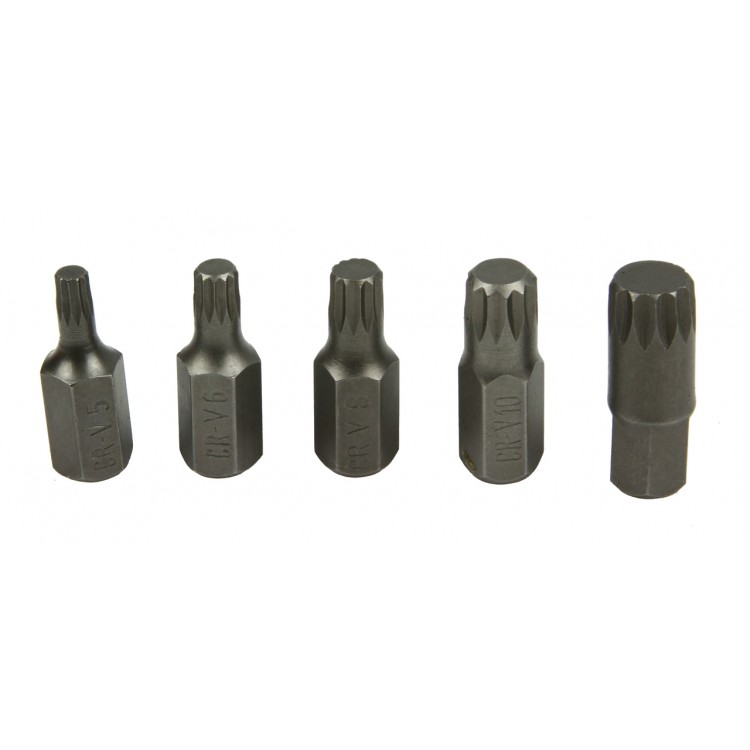 Комплект накрайници – Hex, XZN и Torx 40 части Mar-Pol