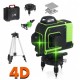 4D лазерен нивелир с 16 линии (четири точков) - със зелен лазер StahlMayer