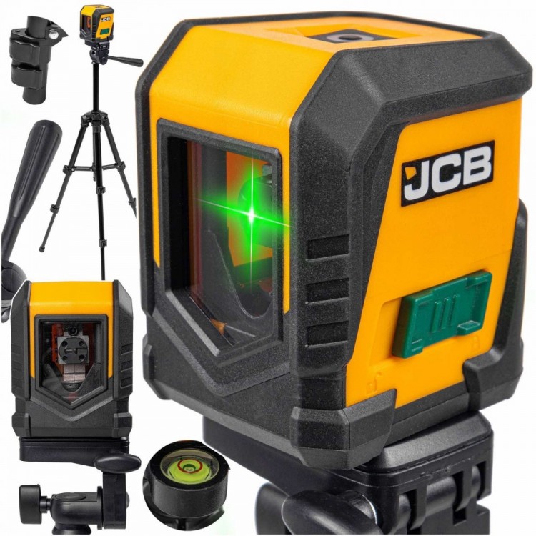 Лазерен нивелир в комплект с тринога - самонивелиращ се JCB