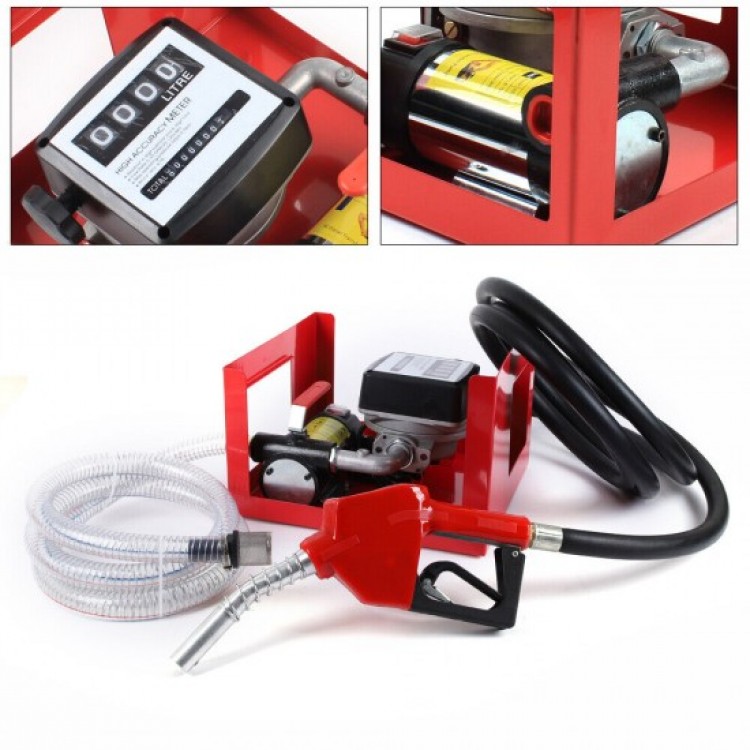 12V Бензиноколонка, помпа за източване на гориво 
