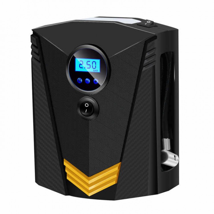 Компресор за кола дигитален в куфар 12V, 120 W, 150 PSI 