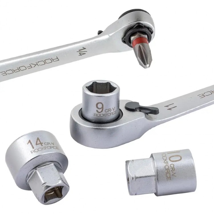 МИНИ ГЕДОРЕ 31 ЧАСТИ 1/4'' ROCKFORCE