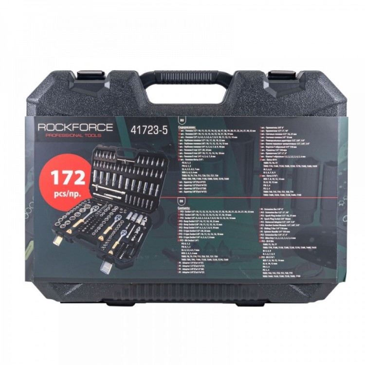 ГЕДОРЕ 172 ЧАСТИ,1/4,3/8 и 1/2, ROCKFORCE
