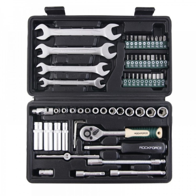 ГЕДОРЕ 62 ЧАСТИ ,1/4'' , 6-СТЕННО ROCKFORCE