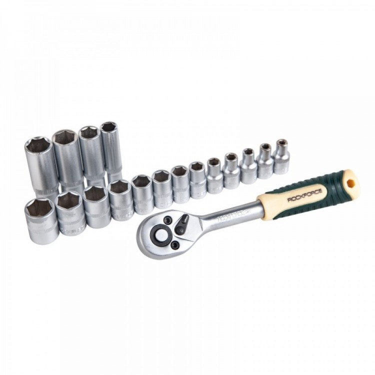 ГЕДОРЕ 62 ЧАСТИ ,1/4'' , 6-СТЕННО ROCKFORCE