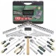 Комплект гедоре 1/2"& 1/4", 110 части ROCKFORCE, 41101-5