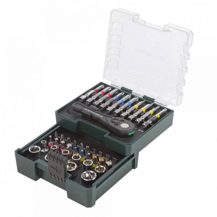 Мини гедоре 1/4" 41 части RockForce, RF-2411-5
