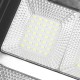 Улична соларна лампа Jortan със соларен панел и стойка, 300W, IP66, 12-16 часа автономия, Батерия 15 000mAh, 6500K, Черен 