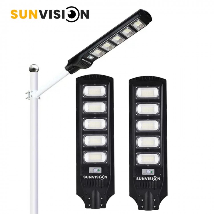 2БР Мощна улична соларна лампа SUNVISION , 2200w